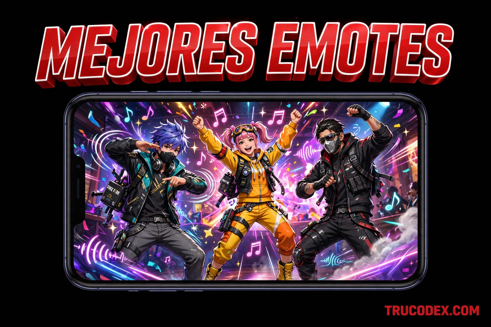 Mejores emotes de Free Fire - bailes divertidos